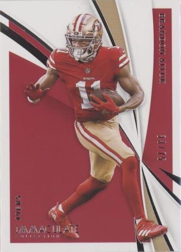 2021 Panini Immaculate Collection Brandon Aiyuk #65