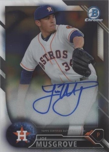 2016 Bowman - Joe Musgrove #CPA-JMU