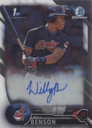 2016 Bowman Draft - Will Benson #CDA-WB