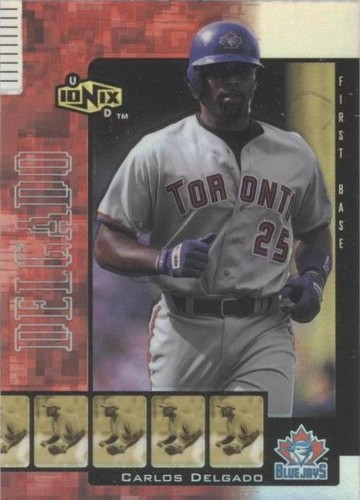 2000 Upper Deck Ionix - Carlos Delgado #R9
