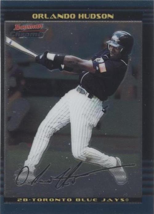 2002 Bowman Chrome Draft Picks & Prospects - Орландо Хадсон #BDP135