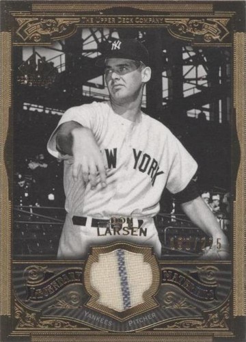 2006 SP Legendary Cuts - Don Larsen #LM-DL