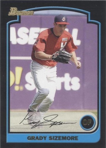 2003 Bowman Draft Picks & Prospects - Grady Sizemore #BDP157