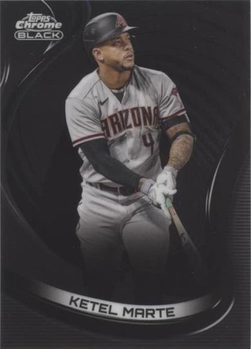 2022 Topps Chrome Black - Ketel Marte #42