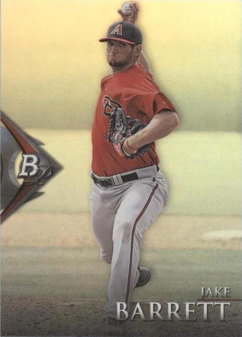 2014 Bowman Platinum - Jake Barrett #BPP81