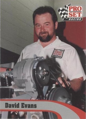 1992 Pro Set Winston Cup - David Evans #167