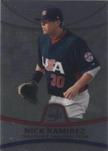 2010 Bowman Platinum - Nick Ramirez #PP45