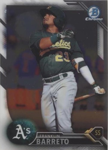 2016 Bowman Chrome - Franklin Barreto #BCP160