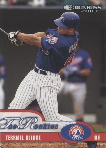 2003 Donruss Rookies & Traded - Terrmel Sledge #25