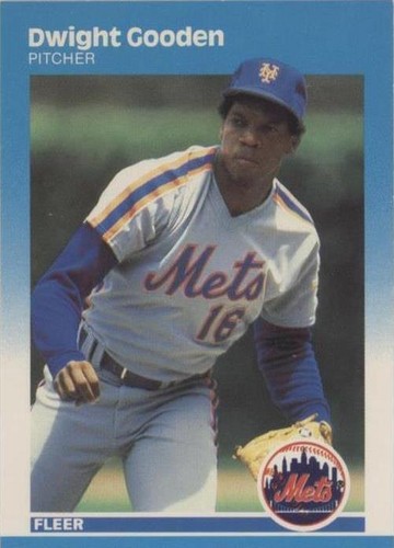 1987 Fleer - Dwight Gooden #9