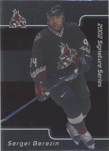 2001-02 In the Game Be A Player Signature Series - Sergei Berezin #193