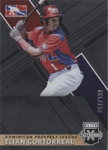 2019 Panini Elite Extra Edition - Elian Cortorreal #200