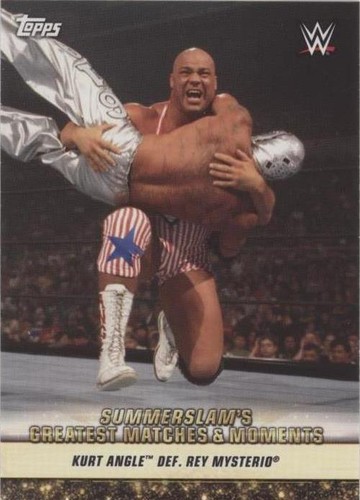 2019 Topps WWE Summerslam - Kurt Angle Rey Mysterio #GM-22