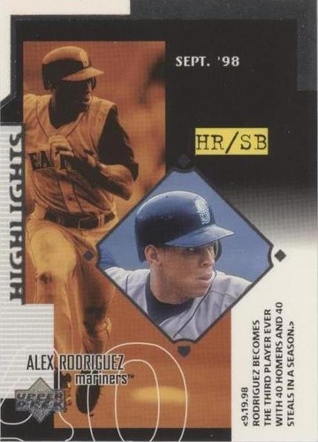 1999 Upper Deck - Alex Rodriguez #534