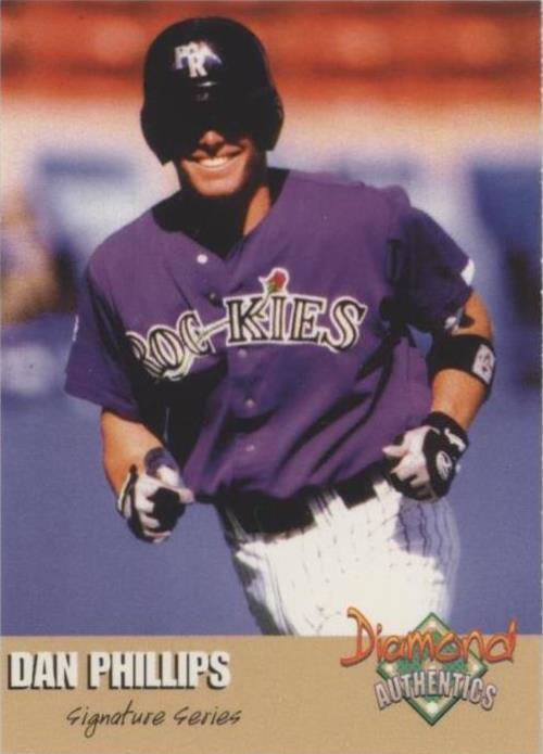 2000 Diamond Authentics Signature Series - Dan Phillips #12
