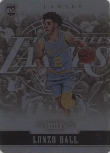 Lonzo Ball - 2017-18 Panini NBA Hoops - #252 Rookie Card RC