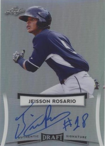 2018 Leaf Metal Draft - Jeisson Rosario #FB-JR1