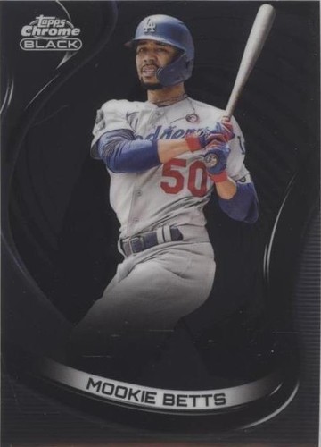 2022 Topps Chrome Black - Mookie Betts #35