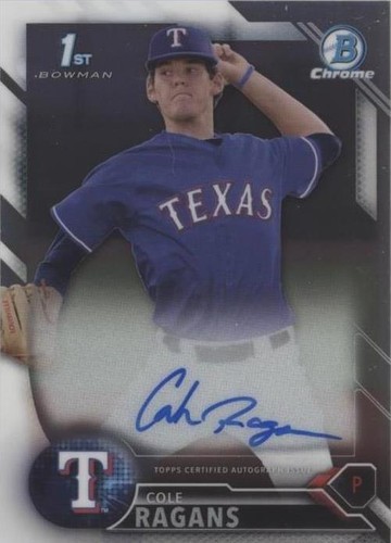 2016 Bowman Draft - Cole Ragans #CDA-CRA