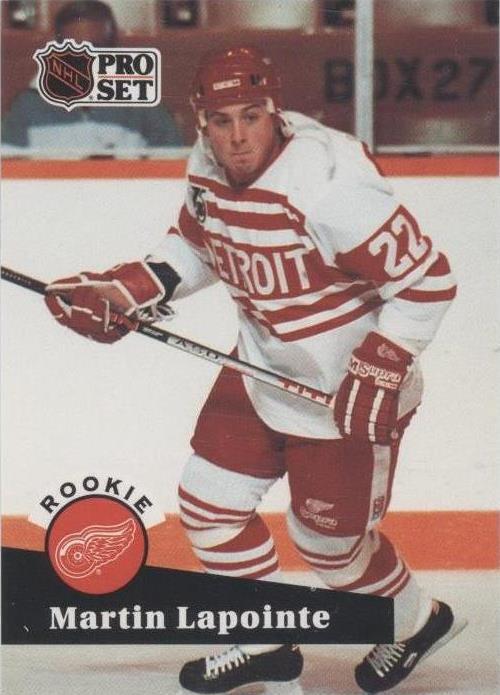 1991-92 Pro Set - Martin Lapointe #532