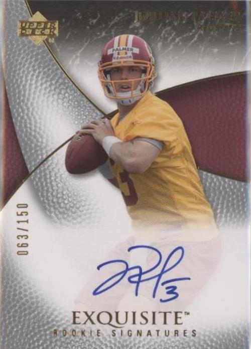 2007 Upper Deck Exquisite Collection Jordan Palmer #85