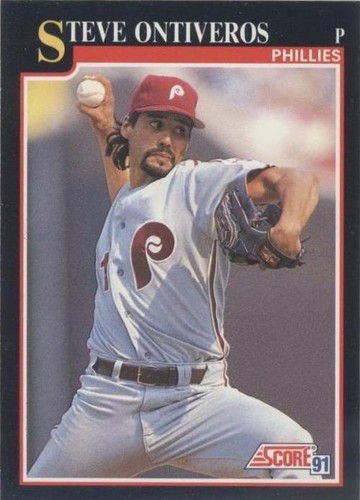1991 Score - Steve Ontiveros #832