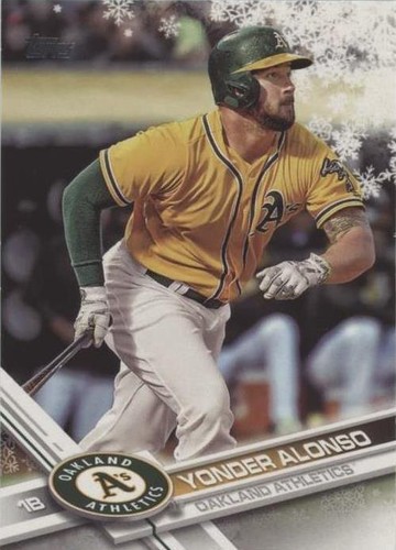 2017 Topps Holiday - Yonder Alonso #HMW42