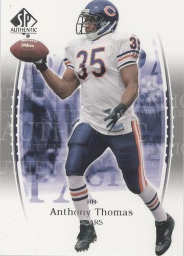 2003 SP Authentic Anthony Thomas #51