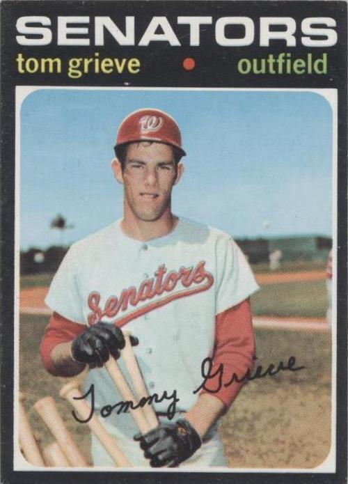 1971 Topps - Tom Grieve #167