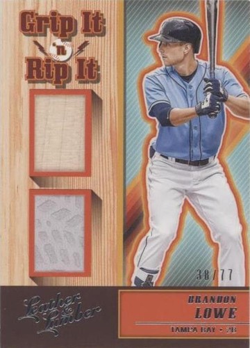 2019 Panini Leather & Lumber - Brandon Lowe #GNR-BL