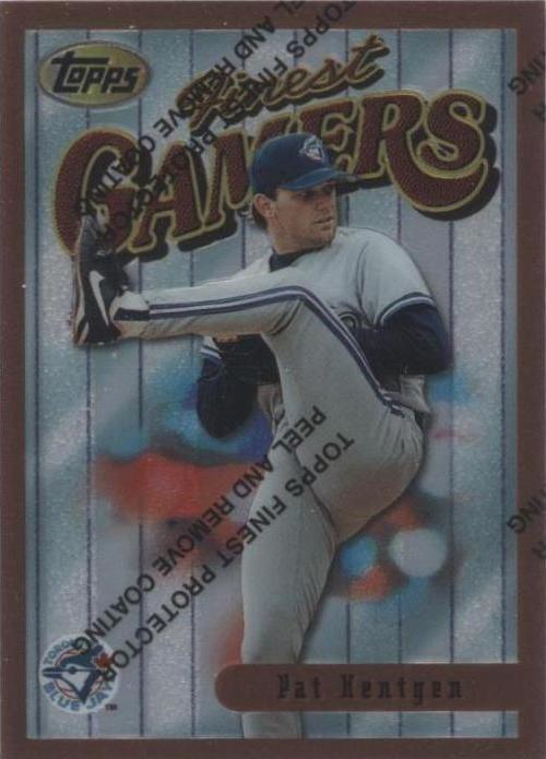1996 Topps Finest - Pat Hentgen #87