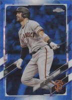 2021 Topps Chrome Update Series Sapphire Edition - Curt Casali #US202