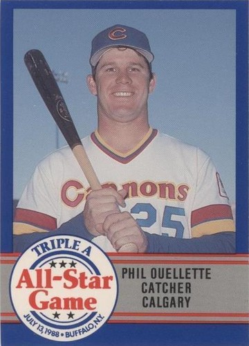 1988 ProCards Triple A All-Star Game - Phil Ouellette #AAA-7