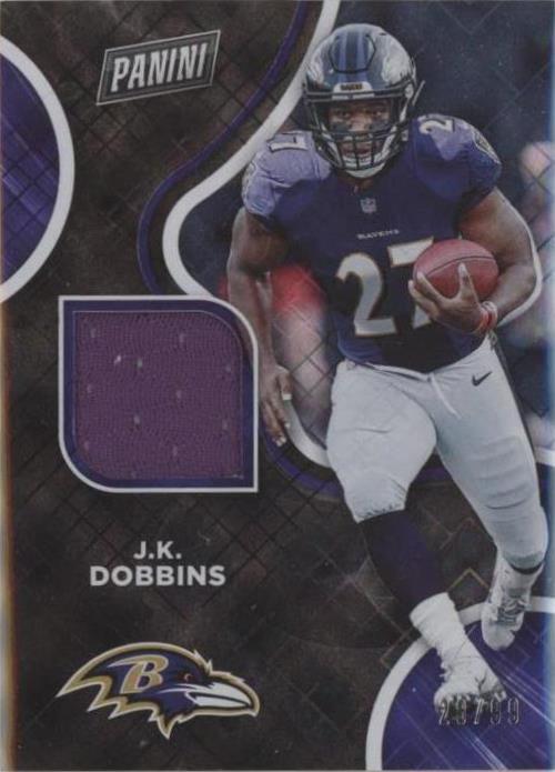 2020 Panini Player of the Day J.K. Dobbins #JD