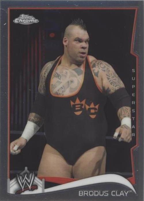 2014 Topps Chrome WWE - Brodus Clay #9