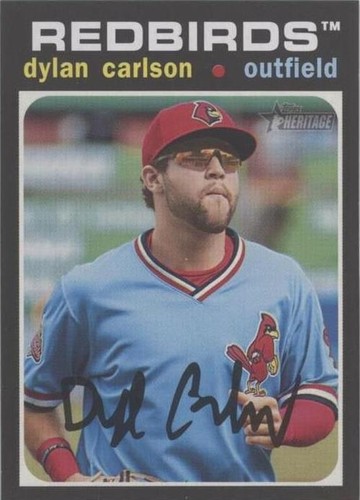 2020 Topps Heritage Minor League Edition - Dylan Carlson #121