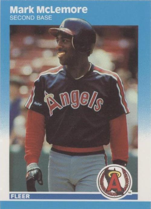 Actualización Fleer 1987 - Mark McLemore #U-77