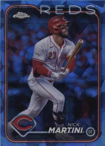 2024 Topps Chrome Update Series Sapphire Edition - Nick Martini #USCS318