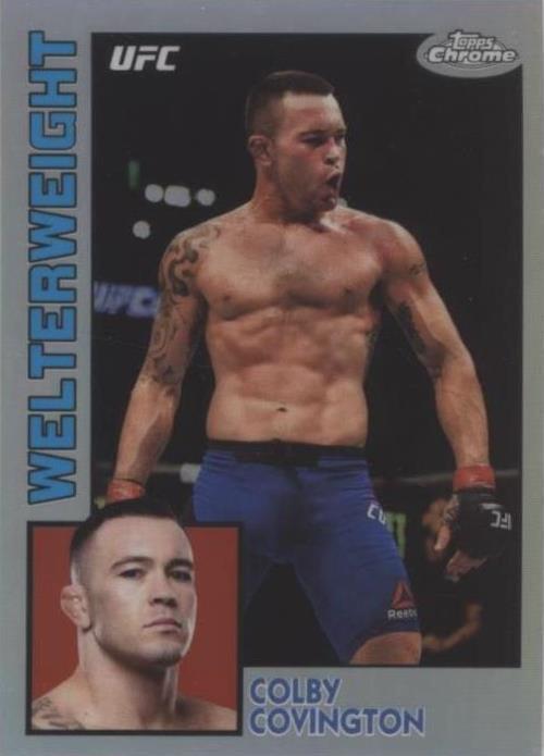 2019 Topps Chrome UFC - Colby Covington #84T-CC