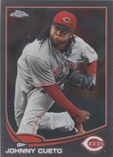 2013 Topps Chrome X-Fractor Johnny Cueto #98 Reds 34C | eBay