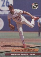 1992 Fleer Ultra - Mark Langston #327
