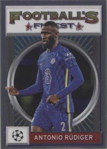 2021-22 Topps Finest Flashbacks UCL Antonio Rudiger #117