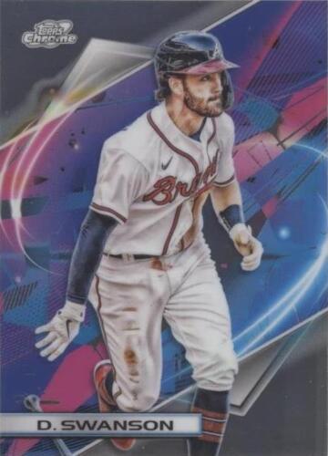 topps chrome DANSBY SWANSON 直筆サインカード
