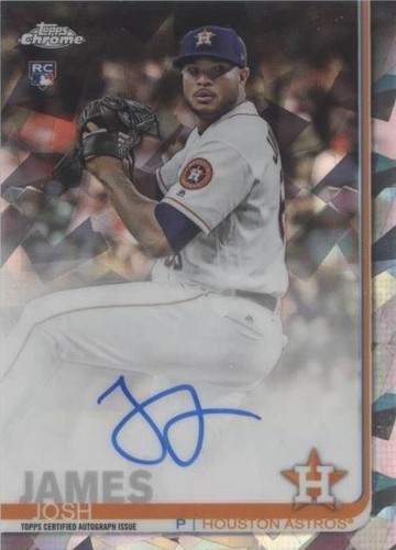 2019 Topps Chrome Sapphire Edition - Josh James #CSA-JJ
