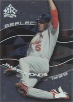 2004 Upper Deck Reflections - Jim Edmonds #48