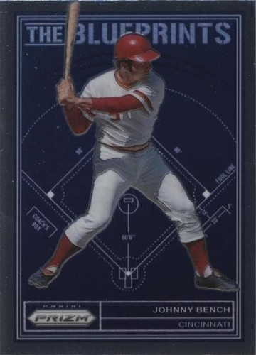 2023 Panini Prizm - Johnny Bench #TB16