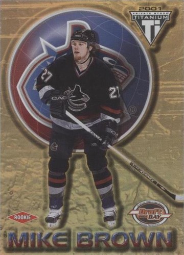 2000-01 Pacific Private Stock Titanium Draft Edition - Mike Brown #174