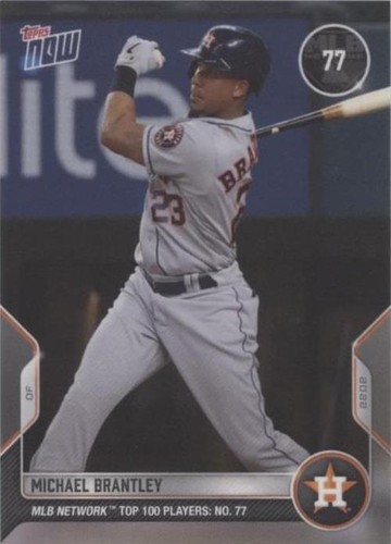 2022 Topps Now MLB Network Top 100 Players - Michael Brantley #T-77