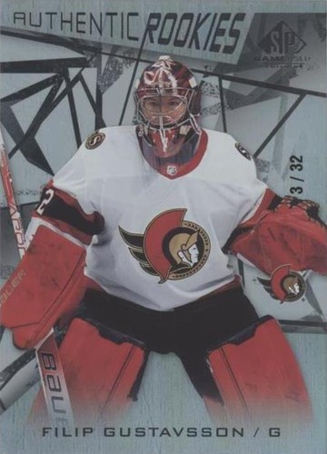 2021-22 Upper Deck SP Game Used - Filip Gustavsson #189