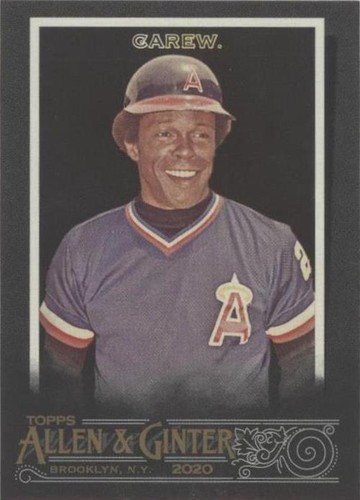 2020 Topps Allen & Ginter's X - Rod Carew #10